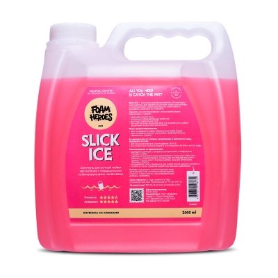 Slick Ice Sweety - шампунь для ручной мойки 3 л, Foam Heroes