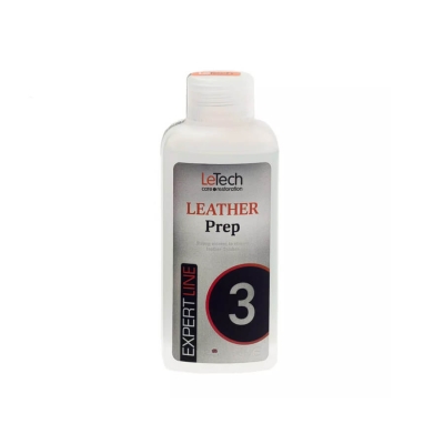 Leather Prep - средство для подготовки кожи к покраске EXPERT LINE 145 мл, Letech Professional