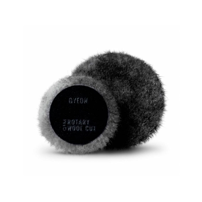 Q2M Rotary Wool Cut - меховой круг режущий из натуральной овчины 130 мм, Gyeon