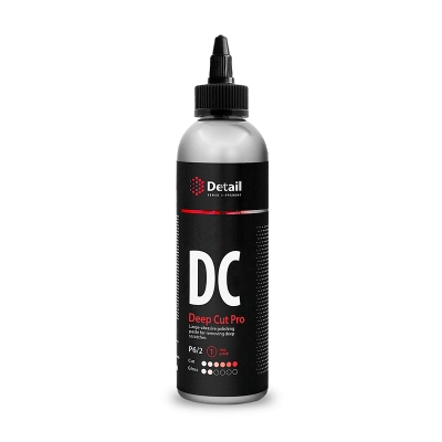 DC "Deep Cut Pro" - крупноабразивная полировальная паста для удаления глубоких царапин 250 мл,Detail
