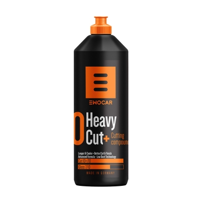 Heavy Cut+ Compund 1000 ml - Сверхабразивная полировальная паста 1000 мл, Ewocar