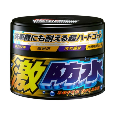 Water Block Wax - защитная полироль для темных машин 300 г, Soft99