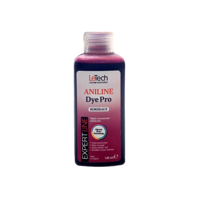 Leather Aniline Dye Bordeaux - анилиновый краситель для кожи 145 мл, Letech Professional
