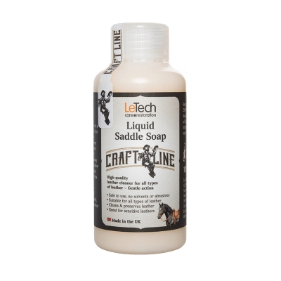 Leather Liquid Saddle Soap - седельное мыло 100 мл, Letech