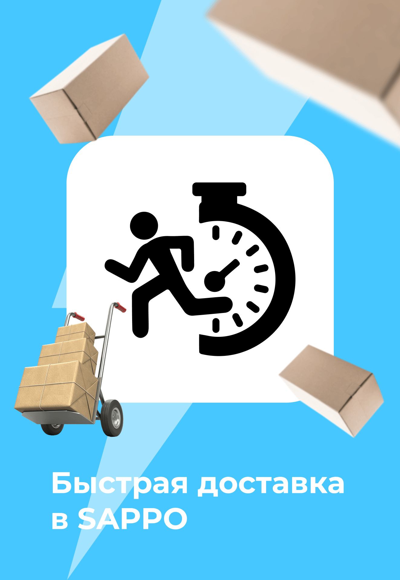 Быстрая доставка в SAPPO