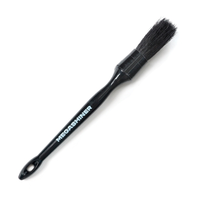 Кисть для детейлинга c натуральным ворсом Black Detailing Brush 10, MegaShiner