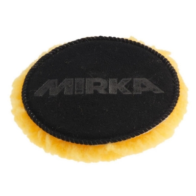 Диск полировальный из натуральной овчины (жёлтый) Polarshine Pro 150 мм, 1 шт, Mirka