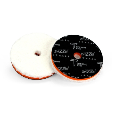 Detailing Thermo Microfiber - Термостойкий микрофибр. круг на поролоновой подложке 125 мм, Zvizzer