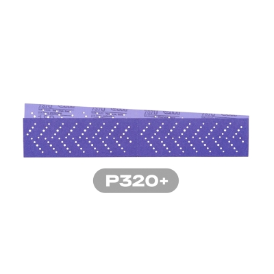 Полоска шлифовальная P320+ Cubitron II 737U Hookit Purple+ 70 мм x 396 мм, 3М
