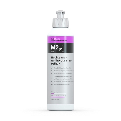 Hochglanz Antihologramm Politur M2.01 - финишная антиголограммная паста 250 мл, Koch Chemie