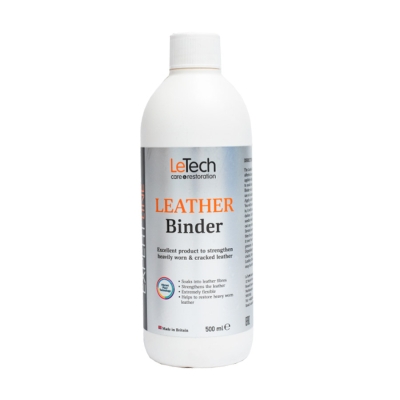 Leather Binder - средство для укрепления изношенной поверхности кожи 500 мл, Letech Professional
