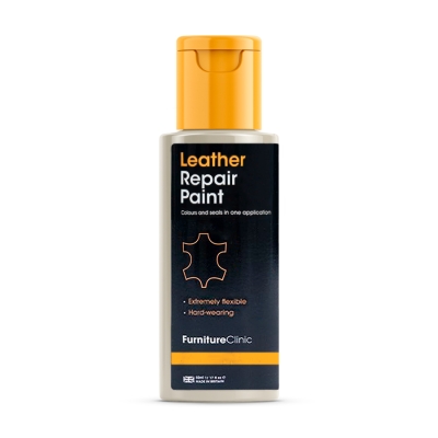 Ремонтная краска для кожи (Leather Repair Paint) Buttermilk 50 мл, Furniture Clinic
