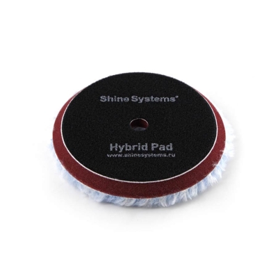 Hybrid Pad - гибридный полировальный круг 155 мм, Shine Systems