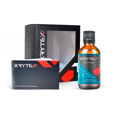 KRYTEX Mega Glass - Защитное покрытие для стекла, 50 мл