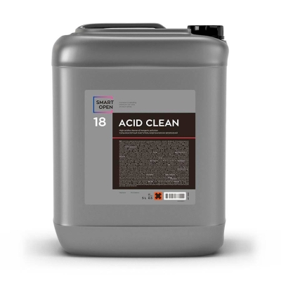 18 Acid Clean - очиститель дисков на минеральных кислотах 5 л, Smart Open