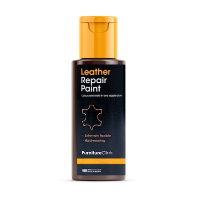 Ремонтная краска для кожи (Leather Repair Paint) Dk Dk Brown 50 мл, Furniture Clinic
