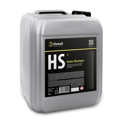 HS "Hydro Shampoo" - шампунь второй фазы с гидрофобом 5 л, Detail