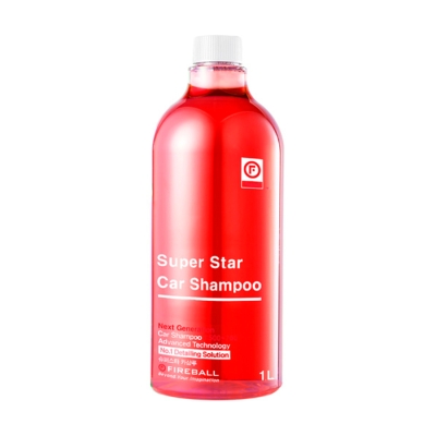 Шампунь для ручной мойки Super Star Car Shampoo Папайя-Манго (красный) 1 л, Fireball