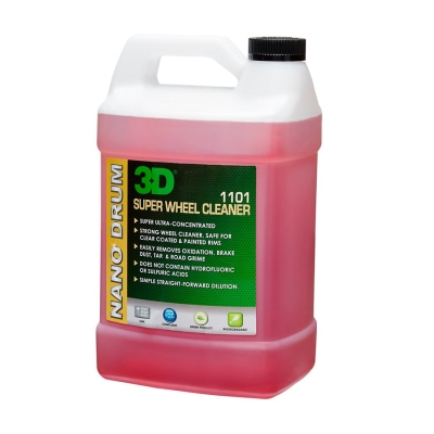 Концентрированный очиститель дисков 3D Super Wheel Cleaner, 1,89 л