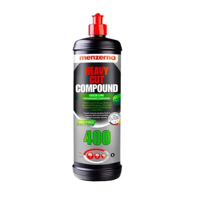 Heavy Cut Compound FG400 Green Line - высокоабразивная полировальная паста 1 кг, Menzerna