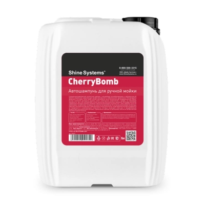 CherryBomb Shampoo - автошампунь для ручной мойки 5 л, Shine Systems 
