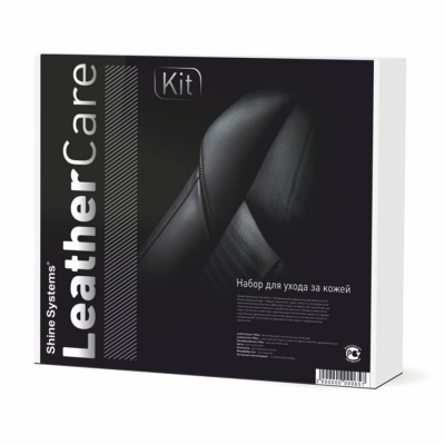 Набор для ухода за кожей LeatherCare Kit, Shine Systems 