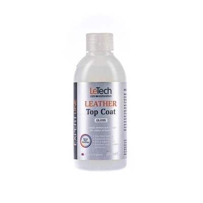 Leather Top Coat Gloss - защитный лак для кожи глянцевый EXPERT LINE 200 мл, Letech Professional