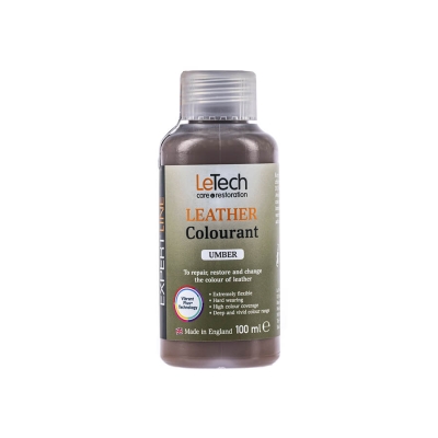 Leather Colourant Umber - краска для кожи EXPERT LINE 100 мл, Letech Professional