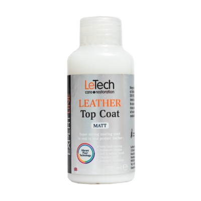 Leather Top Coat Matt - защитный лак для кожи матовый EXPERT LINE 100 мл, Letech Professional