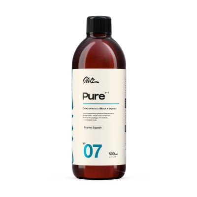 07 Pure - Очиститель стёкол и зеркал 500 мл, Glitz