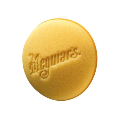 Foam Applicator Yellow - аппликатор для нанесения восков и полиролей 11 см (1 шт), Meguiars