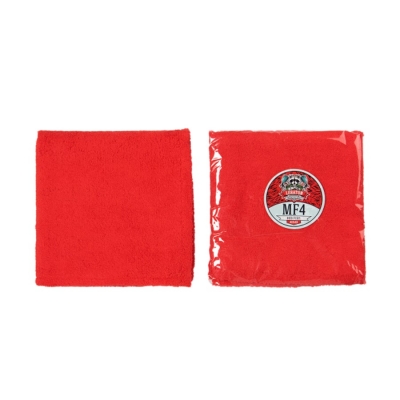 Полировальная микрофибра без краев 40х40 см Red Fury MF4, Leraton