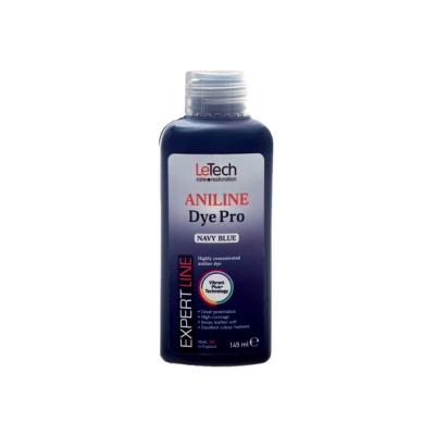 Leather Aniline Dye Navy Blue - анилиновый краситель для кожи 145 мл, Letech Professional