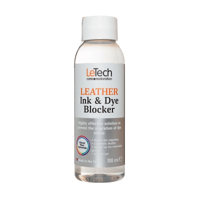 Leather Ink & Dye Blocker - блокиратор жира и чернил 100 мл, LeTech