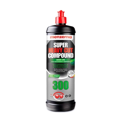 Super Heavy Cut Compound 300 Green Line - высокоабразивная полировальная паста 1 кг, Menzerna