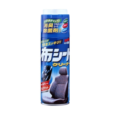 Очиститель тканевых поверхностей пенный (антибактериальный) - Fabric Seat Cleaner 420 мл, Soft99