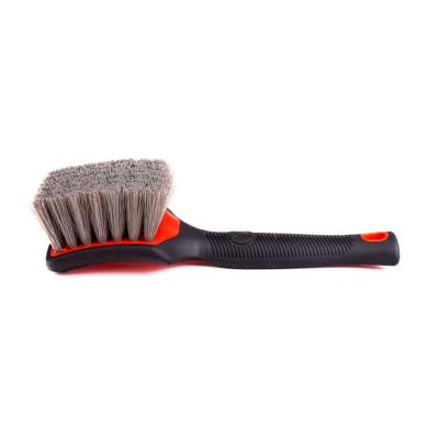 Щетка для чистки резины, Ultra Grip Tire Brush, Soft (red with grey hair), DOFR