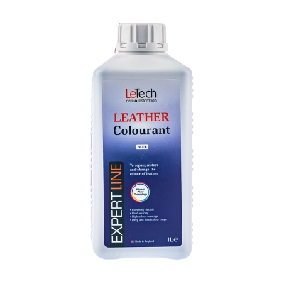 Leather Colourant Blue - краска для кожи EXPERT LINE 1000 мл, Letech Professional