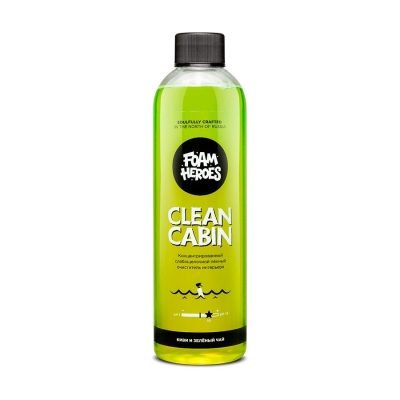 Clean Cabin, слабощелочной состав для химчистки салона 500 мл, Foam Heroes