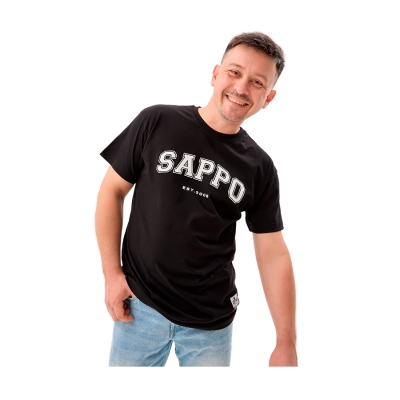 Футболка DIMR x SAPPO черная, L