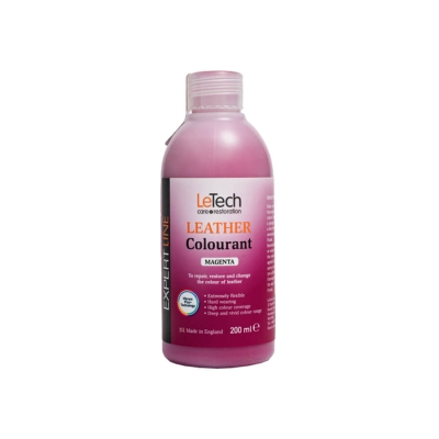 Leather Colourant Magenta - краска для кожи EXPERT LINE 200 мл, Letech Professional