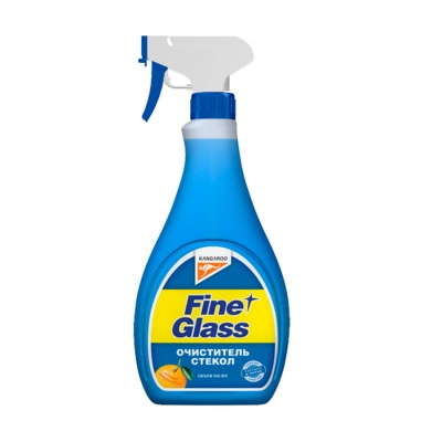 Очиститель стёкол ароматизированный - Fine Glass 500 мл, Kangaroo