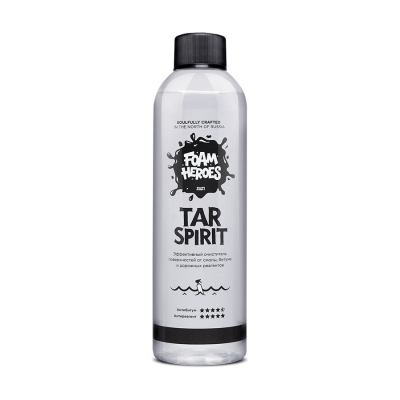 Tar Spirit, очиститель битума, смолы и дорожного реагента 500 мл, Foam Heroes