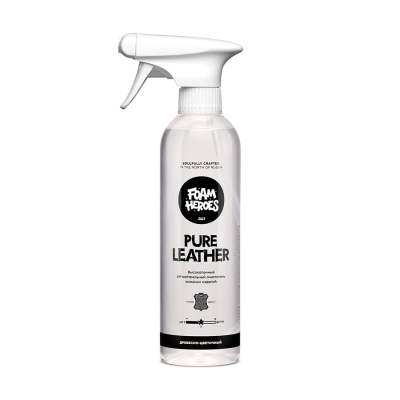 Pure Leather, деликатный очиститель кожи 500 мл, Foam Heroes