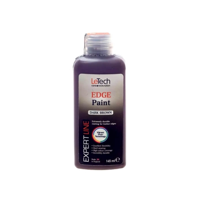 Leather Edge Paint Dark Brown - краска для уреза кожи 145 мл, Letech Professional