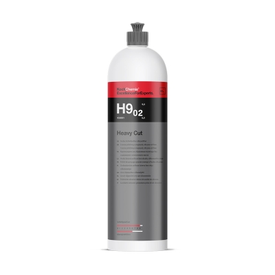 Heavy Cut H9.02 - абразивная полировальная паста для твёрдых лаков 1 л, Koch Chemie