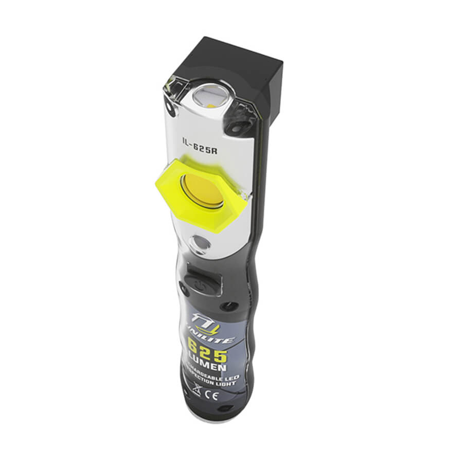 IL-625R - Инспекционный фонарь COB 625 Lm +SMD 250 Lm +УФ, 2500 mAh, IP65, UNILITE