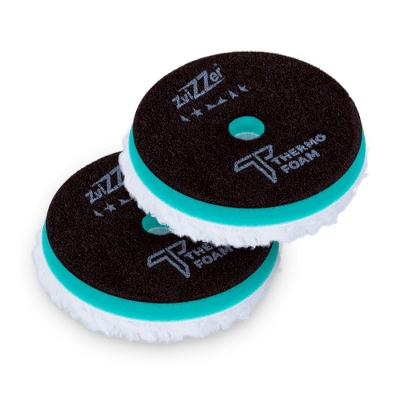 Thermo Microfiber - Полировальный круг из микрофибры на твёрдом поролоне 160/30/150 мм, Zvizzer