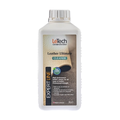 Leather Ultimate Cleaner - средство для чистки кожи Biocare Formula 1000 мл, Letech