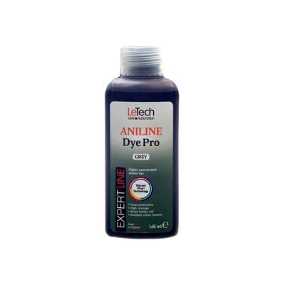Leather Aniline Dye Grey - анилиновый краситель для кожи 145 мл, Letech Professional